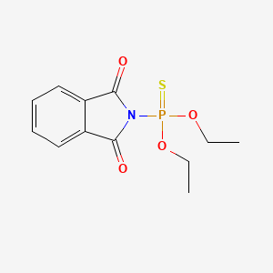 molecular formula C12H14NO4PS B1670779 Ditalimfos CAS No. 5131-24-8