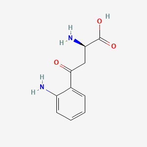 molecular formula C10H12N2O3 B1670798 D-犬尿氨酸 CAS No. 13441-51-5