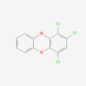 molecular formula C12H5Cl3O2 B167082 1,2,4-Trichlorodibenzo-P-dioxin CAS No. 39227-58-2