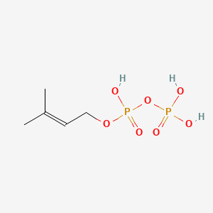 molecular formula C5H12O7P2 B1670823 二甲烯丙烯基二磷酸 CAS No. 358-72-5