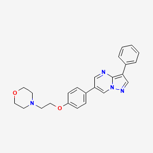 molecular formula C24H24N4O2 B1670826 DMH4 CAS No. 515880-75-8