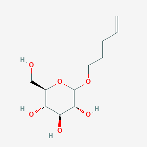 molecular formula C11H20O6 B167083 戊-4-烯基-D-吡喃葡萄糖苷 CAS No. 125631-33-6