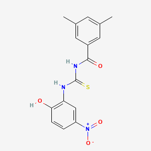 molecular formula C16H15N3O4S B1670838 3,5-二甲基 PIT-1 CAS No. 701947-53-7
