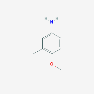 molecular formula C8H11NO B167086 4-甲氧基-3-甲基苯胺 CAS No. 137791-98-1