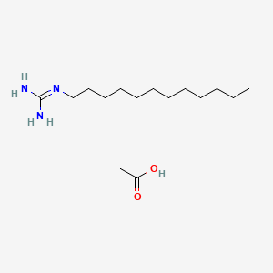 molecular formula C15H33N3O2 B1670866 多丁 CAS No. 2439-10-3