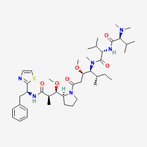 molecular formula C42H68N6O6S B1670874 多拉他汀 10 CAS No. 110417-88-4