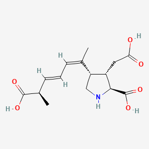 molecular formula C15H21NO6 B1670877 多莫酸 CAS No. 14277-97-5