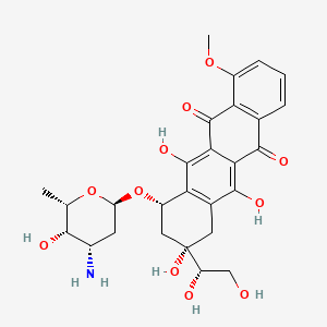molecular formula C27H31NO11 B1670906 阿霉素醇 CAS No. 54193-28-1
