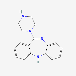 molecular formula C17H18N4 B1670941 DREADD 激动剂 21 CAS No. 56296-18-5