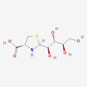 molecular formula C8H15NO6S B1670944 D-核糖-L-半胱氨酸 CAS No. 232617-15-1