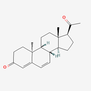 molecular formula C21H28O2 B1671002 屈螺酮 CAS No. 152-62-5