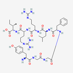 B1671005 Dynorphin A (1-8) CAS No. 75790-53-3
