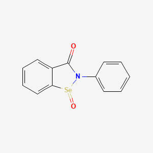 molecular formula C13H9NO2Se B1671041 Ebselen Oxide CAS No. 104473-83-8