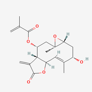 molecular formula C19H24O6 B1671052 Erioflorin CAS No. 27542-17-2