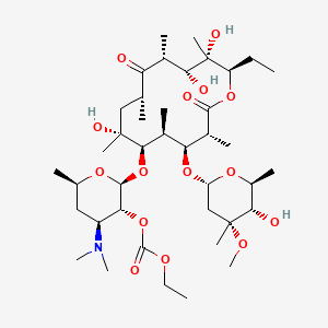 B1671068 Erythromycin ethyl carbonate CAS No. 914076-30-5