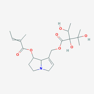 molecular formula C20H31NO7 B1671080 埃奇米定 CAS No. 520-68-3