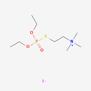 molecular formula C9H23INO3PS B1671087 碘化埃松他菲 CAS No. 513-10-0