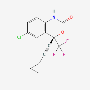 molecular formula C14H9ClF3NO2 B1671121 依非韦伦 CAS No. 154598-52-4