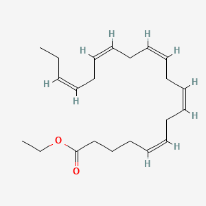 molecular formula C22H34O2 B1671148 Icosapent ethyl CAS No. 86227-47-6