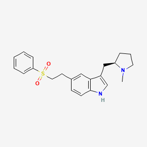 molecular formula C22H26N2O2S B1671169 伊雷替坦 CAS No. 143322-58-1