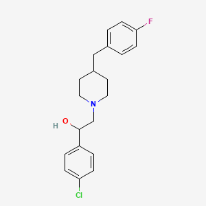 molecular formula C20H23ClFNO B1671174 依立普迪 CAS No. 119431-25-3