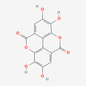 B1671176 Ellagic acid CAS No. 476-66-4
