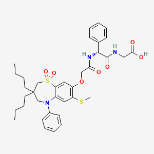molecular formula C36H45N3O7S2 B1671180 Elobixibat CAS No. 439087-18-0