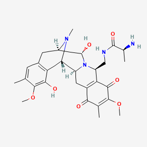 molecular formula C28H36N4O7 B1671196 萨弗拉辛 B CAS No. 87578-99-2