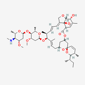 B1671199 Emamectin benzoate CAS No. 155569-91-8