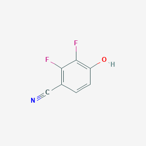 B167122 2,3-Difluoro-4-hydroxybenzonitrile CAS No. 126162-38-7