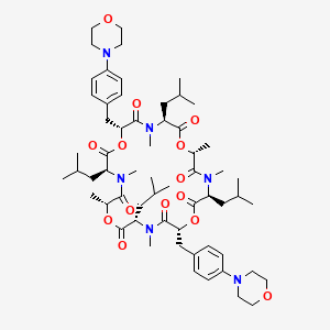 molecular formula C60H90N6O14 B1671223 埃默德赛 CAS No. 155030-63-0