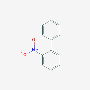 molecular formula C12H9NO2 B167123 2-硝基联苯 CAS No. 86-00-0