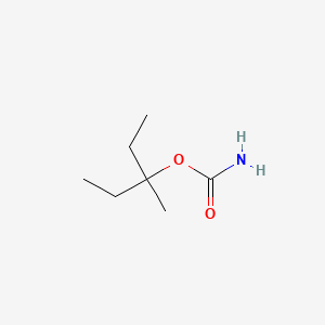 molecular formula C7H15NO2 B1671231 艾美卡马 CAS No. 78-28-4