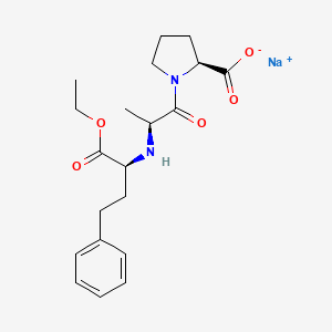 B1671236 Enalapril sodium CAS No. 149404-21-7