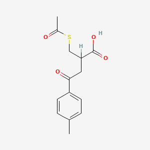 molecular formula C14H16O4S B1671260 伊索那莫德 CAS No. 101973-77-7
