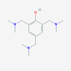 molecular formula C15H27N3O B167129 2,4,6-三(二甲氨基甲基)苯酚 CAS No. 90-72-2