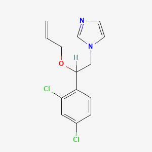 molecular formula C14H14Cl2N2O B1671291 咪鲜胺 CAS No. 35554-44-0