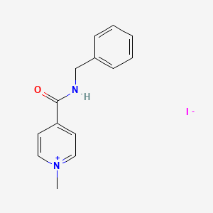molecular formula C14H15IN2O B1671293 碘化恩尼沙米 CAS No. 201349-37-3