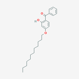 molecular formula C25H34O3 B167135 4-十二烷氧基-2-羟基二苯甲酮 CAS No. 2985-59-3