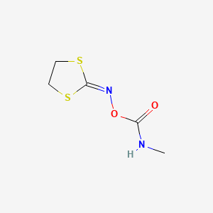 1,3-Dithiolan-2-one, O-((methylamino)carbonyl)oxime