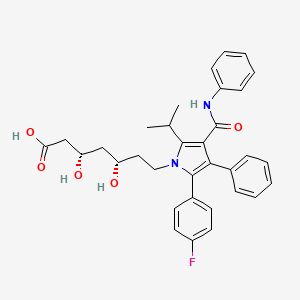 B1671358 ent-Atorvastatin CAS No. 501121-34-2