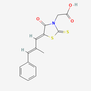 molecular formula C15H13NO3S2 B1671369 依帕司他 CAS No. 82159-09-9