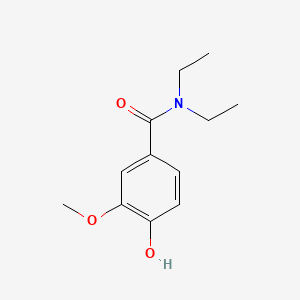 molecular formula C12H17NO3 B1671384 乙氨梵 CAS No. 304-84-7