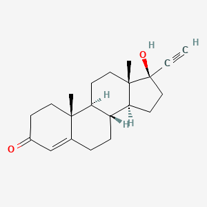 molecular formula C21H28O2 B1671409 Ethisterone CAS No. 434-03-7