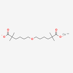 molecular formula C16H28CaO5 B1671422 吉卡贝钙 CAS No. 209789-08-2