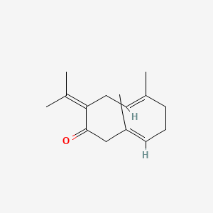 molecular formula C15H22O B1671451 姜黄酮 CAS No. 6902-91-6