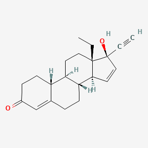 molecular formula C21H26O2 B1671452 炔诺酮 CAS No. 60282-87-3