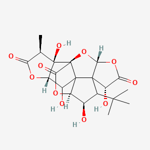 molecular formula C20H24O11 B1671514 1,7-Dihydroxy-ginkgolide A CAS No. 15291-76-6