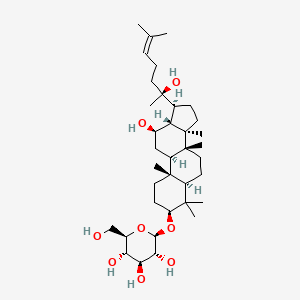 molecular formula C36H62O8 B1671528 人参皂苷 Rh2 CAS No. 78214-33-2