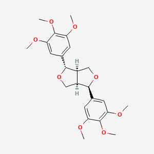 molecular formula C24H30O8 B1671535 杨皮苷 CAS No. 24192-64-1